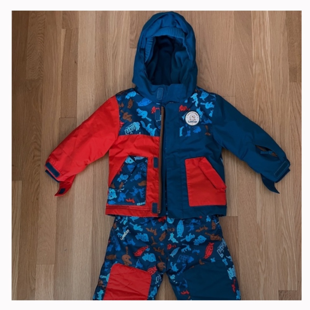 Wedze 2T waterproof ski set